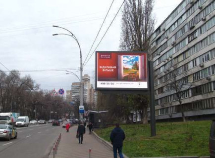 Видеоборд A в Киеве, 2.3x3.14  Повітряних Сил просп., 8 (ТТ 6.8 484х352) - 661728 фото 1
