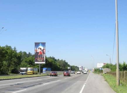 Билборд A в Киеве, 6x3  Броварський просп., на розподілювачі №3 (у напрямку Києва) фото 1