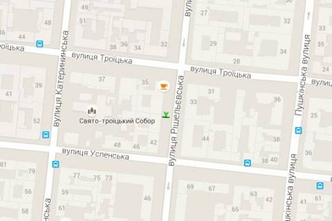 Сiтiлайт A у Одесі Рішельєвська вул., 38 схема