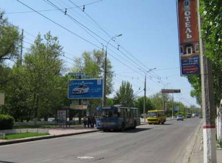Билборд B в Херсоне, 3x6  Перекопська вул., 157 - Текстильників просп. - Шевченко пл. фото 1