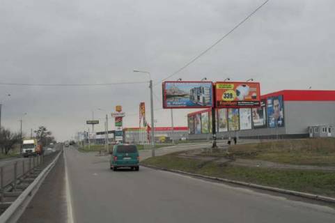 Білборд, Бігборд (Борд)  A у Василівці, 3x6  Макарова вул., 23 (права) Фото 1