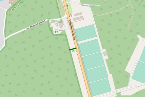 Білборд, Бігборд (Борд)  B у Василівці, 6x3  Столичне шосе, 39 напроти бази "Динамо" (в напрямку Києва) схема