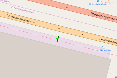 Призма A в Киеве, 3x6  Берестейський просп., 50 (ст.м.Шулявка) - 273911 схема