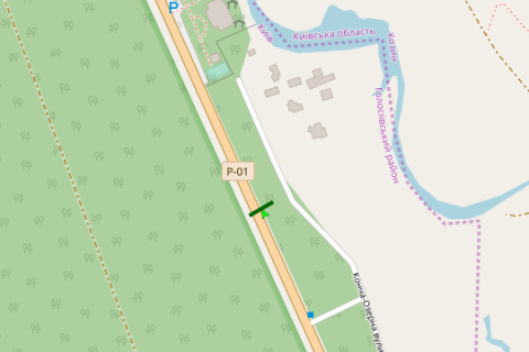 Билборд A в Васильевке, 3x6  Столичне шосе, в напрямку Києва 1,4 км від повороту з вул.Старокиївська (Дамба) (в напрямку Києва) схема