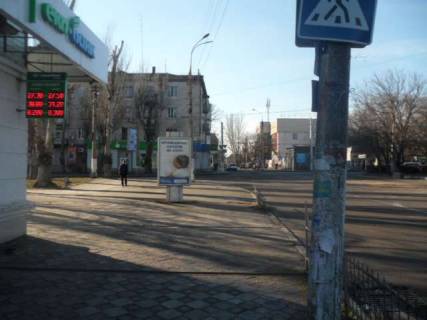 Бэклайт B в Херсоне, 1.2x1.8  Ушакова просп., 68 - Привокзальна пл. фото 1