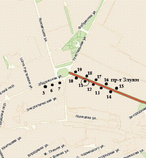 Бэклайт B в Тернополе, 1.2x1.8  Злуки просп., 4 схема