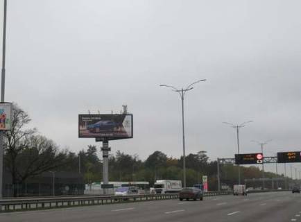 Билборд B в Пролесках, 5x12  Київ - Бориспіль, 12км+870м від Києва (№1 справа)  (у напрямку  Києва) фото 1