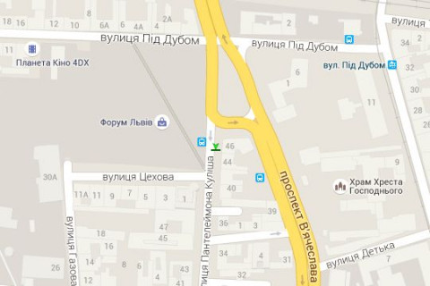 Скроллер A в Львове, 2.3x3.14  Пантелеймона Куліша вул., 46 - 660864 схема