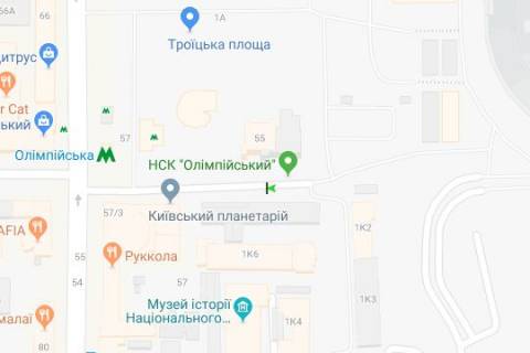 Бэклайт B в Киеве, 1.2x1.8  Фізкультури вул., 1   №2 схема