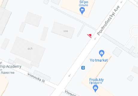 Призма A в Киеве, 3x6  Поівітряних Сил України просп., 55/8, (навпроти) - 663003 схема