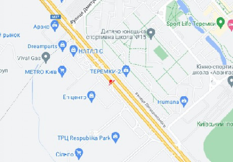 Призма A в Киеве, 3x6  Кільцева дорога вул., 1В - 663104 схема