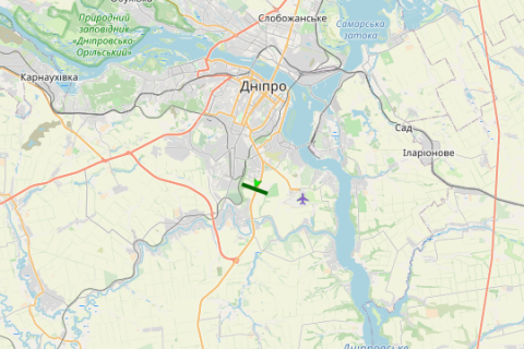 Білборд, Бігборд (Борд)  A у Василівці, 3x6  Запорізьке шосе, 419км + 945м схема