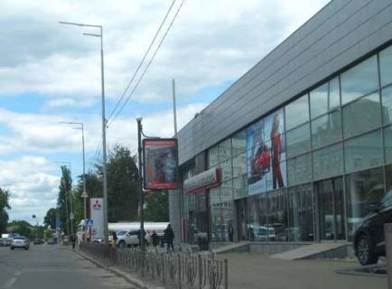 Ситилайт A в Киеве, 1.2x1.8  Набережно-Хрещатицька вул., 4 фото 1
