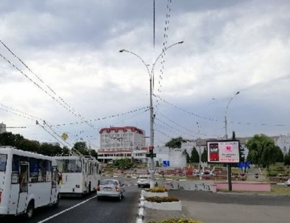 Видеоборд A в Сумах, 2.3x3.14  Харківська вул. - Героїв Сумщини вул. (Героїв Сталінграда вул.) (розширення 480х336) - 656160 фото 1