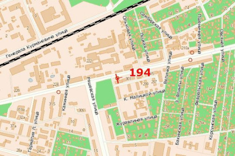 Білборд, Бігборд (Борд)  B у Василівці Городоцька вул., 301 (від центру) схема