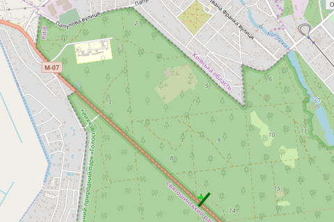 Білборд, Бігборд (Борд)  B у Василівці, 3x6  Гостомельське шосе, 4 км від КП (в напрямку Києва) схема