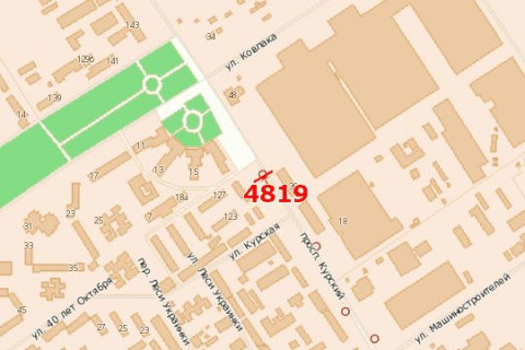 Билборд B в Васильевке, 3x6  Перемоги просп. (Курський просп.), 121 схема