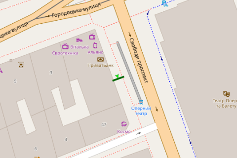 Скроллер A в Васильевке, 1.2x1.8  Свободи просп., 49 (№2) - 424806 схема