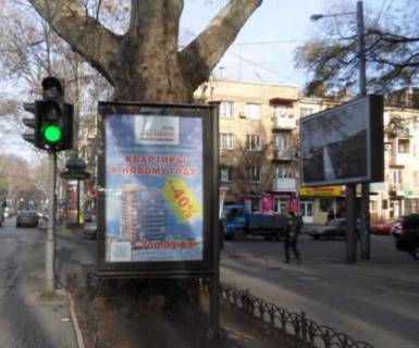 Ситилайт A в Одессе, 1.2x1.8  Пушкінська вул., 41 - Успенська вул. фото 1