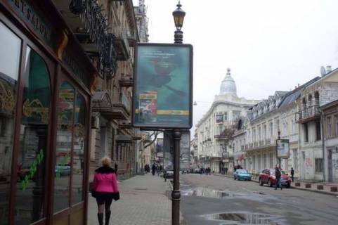 Бэклайт B в Одессе, 1.2x1.8  Ланжеронівська вул., 13 фото 1