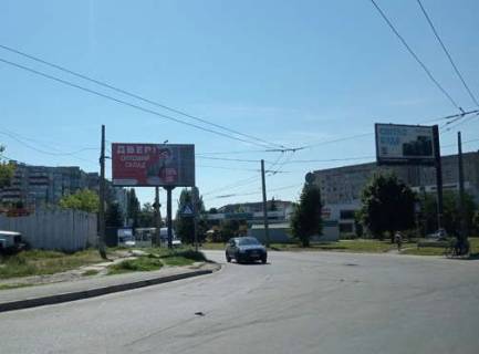 Билборд B в Сумах, 3x6  Металургів вул. - Реміснична вул. фото 1