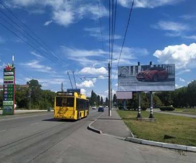 Билборд A в Сумах, 3x6  Роменська вул., 87 фото 1