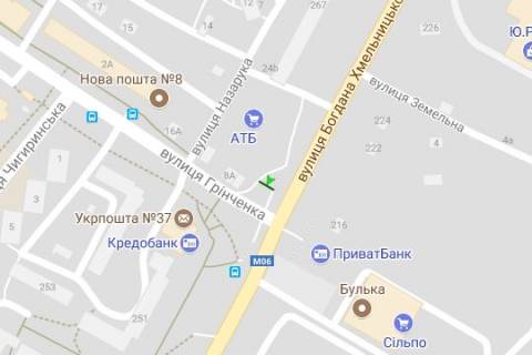 Призма A в Васильевке, 3x6  Богдана Хмельницького вул., 269 - Грінченка вул., (призма) - 424406 схема