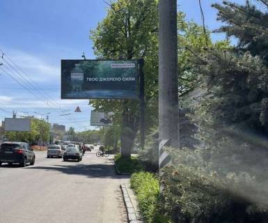 Билборд A в Полтаве, 3x6  Сінна вул., 20 фото 1