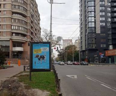 Ситилайт B в Киеве, 1.2x1.8  Жилянська вул., 55  фото 1
