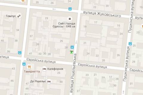 Сiтiлайт B у Одесі Рішельєвська вул., 28 схема