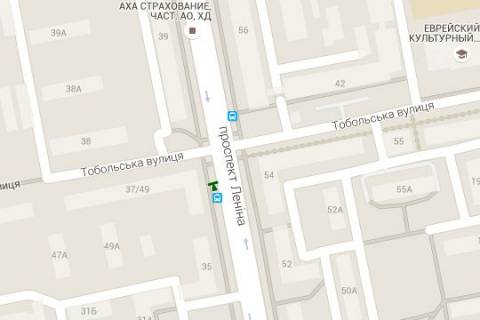 Сiтiлайт B у Василівці, 1.2x1.8  Науки просп. (Леніна просп.) - Тобольська вул., (зупинка) №1 схема