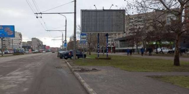 Билборд B в Запорожье, 3x6  Новокузнецька вул., 13 фото 1