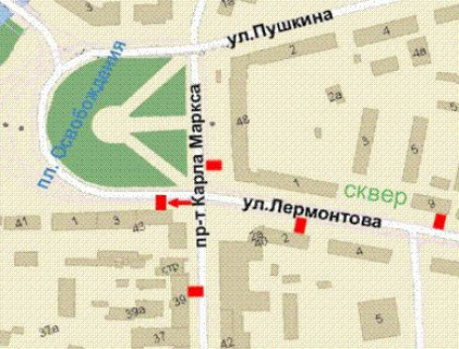 Бэклайт B в Кривом Роге, 1.2x1.8  Визволення пл., 1 схема
