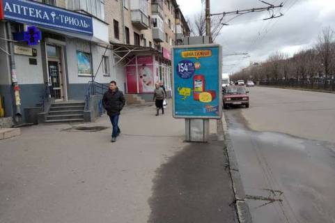 Сiтiлайт B у Василівці, 1.2x1.8  Соборності вул., 74 (№2) Фото 1