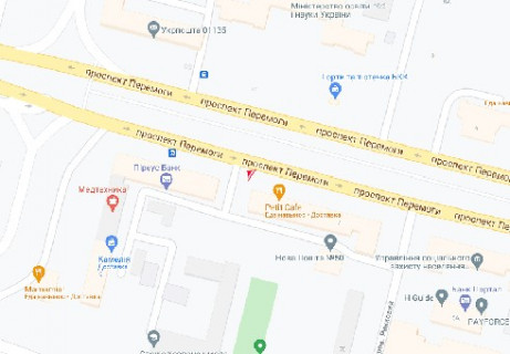 Видеоборд A в Киеве, 2.3x3.14  Берестейський просп., 7 (розширення 480х336) - 662197 схема