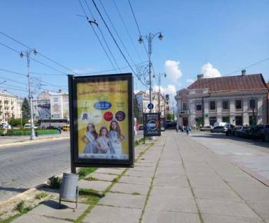 Скролер, Скрол A у Чернівцях, 1.2x1.8  Центральна пл., (№1) - Кобилянської Ольги вул. - Головна вул. - 109312 Фото 1