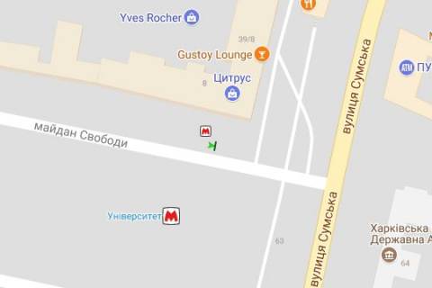 Скролер, Скрол B у Харкові Свободи пл., 8 - 408041 схема