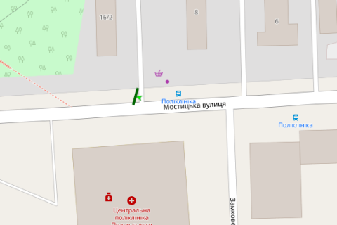 Билборд A в Васильевке, 3x6  Мостицька вул., 16/2 схема