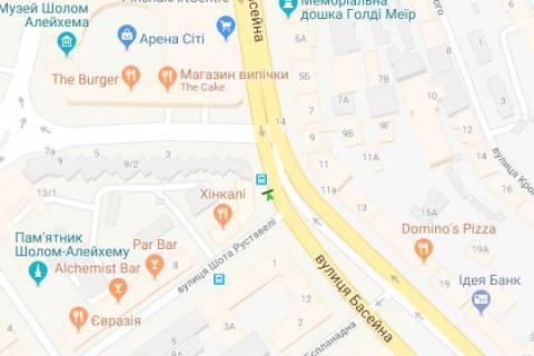 Нестандарт B в Киеве, 1.2x1.8  Басейна вул., 10 схема