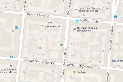 Скроллер A в Васильевке Пушкінська вул., 18 - 425554 схема