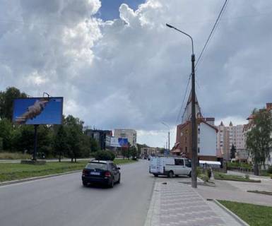 Билборд A в Тернополе, 3x6  Євгена Коновальця вул. - Рєпіна вул. фото 1