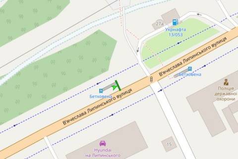 Нестандарт B в Львове, 1.2x1.8  Вячеслава Липинського вул., 36 схема