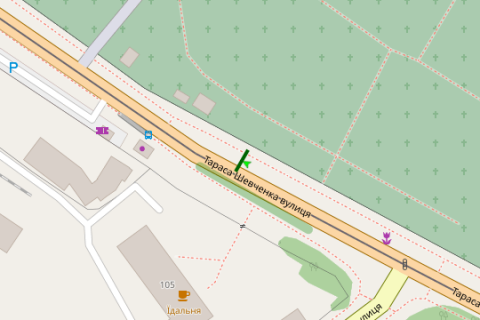 Нестандарт A в Львове, 1.2x1.8  Тараса Шевченка вул. (Шевченка Тараса вул.), 105 схема