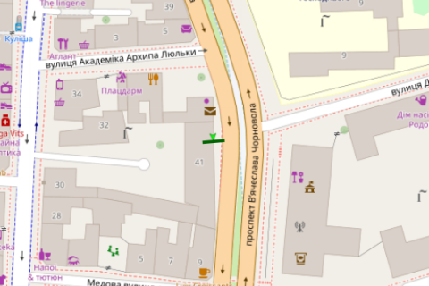 Скролер, Скрол A у Львові, 2.3x3.14  Вячеслава Чорновола просп., 31 - 660698 схема