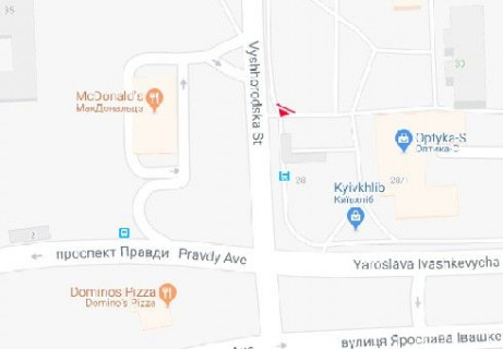 Призматрон, Призма A у Києві, 3x6  Вишгородська вул., 30 - 654465 схема