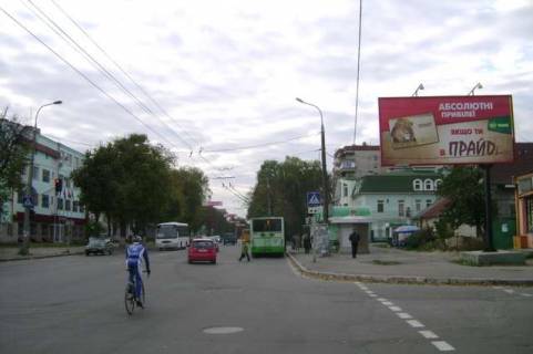 Білборд, Бігборд (Борд)  A у Луцьку, 3x6  Ковельська вул. - Шевченка вул. Фото 1