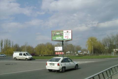 Білборд, Бігборд (Борд)  A у Луцьку, 3x6  Шевченка вул. - Набережна вул. (Від Набережної) Фото 1