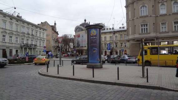 Сiтiлайт B у Львові, 1.2x3.6  Шевченка Тараса просп., 28 Фото 1