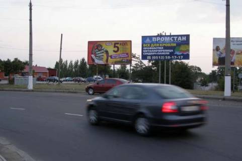 Билборд A в Николаеве, 3х6  Героїв Сталінграда просп. - Київське шосе - Малко-Тирнівська вул. (Ульянових вул.) фото 1