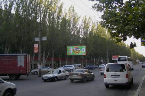 Билборд B в Николаеве, 3х6  Миру просп., 21 - Перемоги пл. фото 1